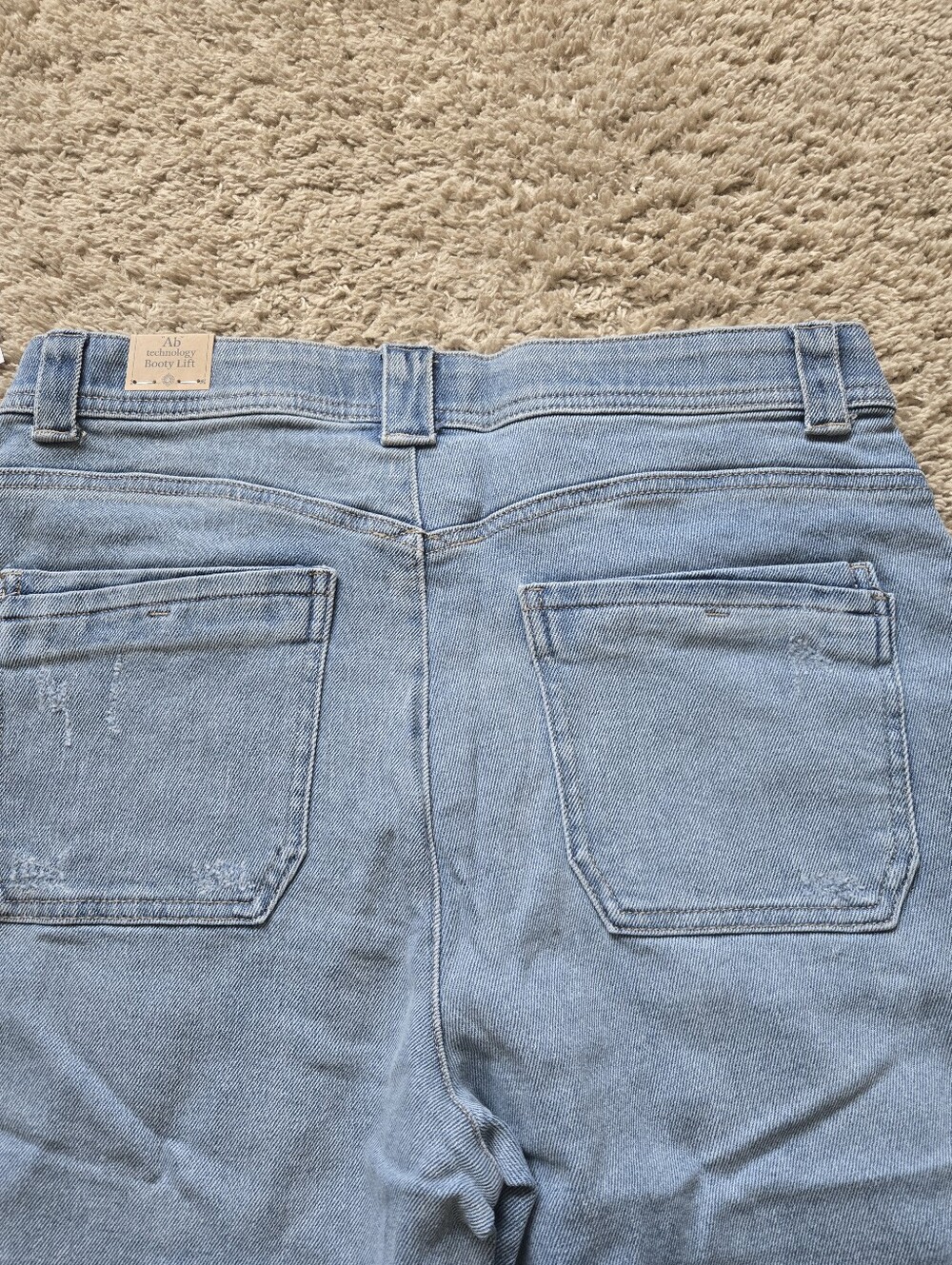 Democracy Ab Technology Skyrise Barrel Leg Jeans Womens 6 - Picture 6 of 13